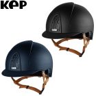 Kep Reithelm CROMO SMART BGE Riemen hellbraun |LANCADE Reitsport