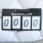 Kingsland einzelne Startnummer für Schabracke 4-stellig KLpalmer