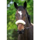 C.S.O Nasenband aus echtem Lammfell natur