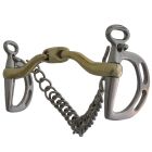C&B Anatomic Springkandare doppelt gebrochen Zungenfreiheit Argentan CBS16
