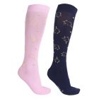 QHP Reitsocken Set für Kinder (2 Paar)