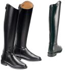 Lederstiefel mit Reißverschluss