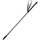 WHIP&GO „Spiral“ Reitgerte violett/schwarz