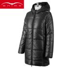Animo leichte Winterjacke lang für Damen LOGGIA -schwarz|LANCADE Reitsport