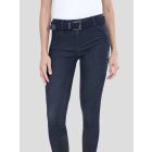 Equiline Jeansreithose für Damen mit Halbbesatz CALYK