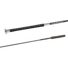 Fleck Dressurgerte CARBON Composite mit Lederklatsche