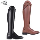 QHP Reitstiefel Leder Hailey mit Polo Schnürung|LANCADE Reitsport