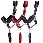 L-Sport Halfter Set mit Strick Rosegold