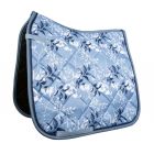 HKM Schabracke Sole Mio Flowers-rauchblau