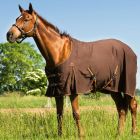 EQUI-THEME Luxus Baumwolldecke Transportdecke -braun/orange