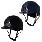 QHP Reithelm verstellbar mit Polo Visier MIAMI |LANCADE Reitsport