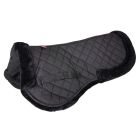 Imperial Riding Sattelunterlage Sattelpad Kunstfell IRHGo Star|LANCADE Reitsport-schwarz