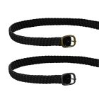 Sprenger Sporenriemen 45 cm Perlon Edelstahlschnalle gold oder schwarz