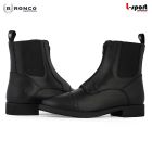L-Sport by Bronco Stiefelette für Kinder Leder mit Reißverschluss Lacheesy