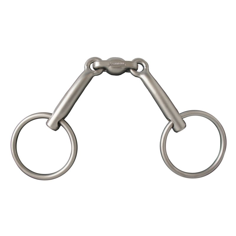 Madeleine Titan Unterlegtrense doppelt gebrochen feste Ringe