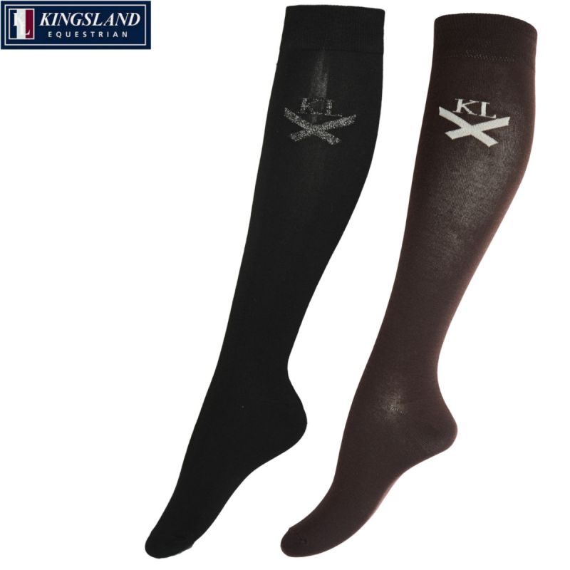 Kingsland Kllorella Coolmax Navy Riding Socks X1 main image 1