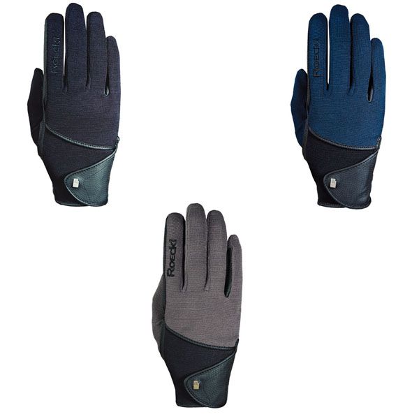 Roeckl Madison guantes reithandschuhe color blanco