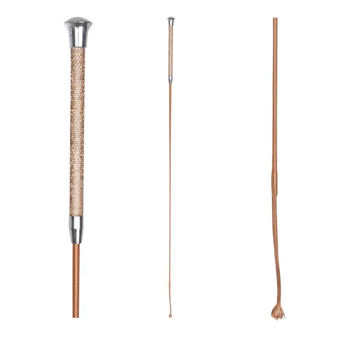 WALDHAUSEN Dressurgerte 110cm - Mit Veloursgriff Schwarz